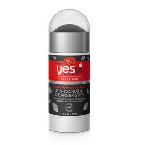 Yes to Tomatoes Clear Skin Detoxifying Charcoal 2 in 1 Face Scrub and cleanser